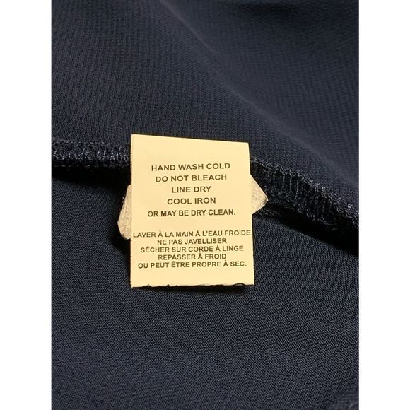 NWT Ramy Brook Simona navy blue ruffle smocked dress sheath women’s small - Picture 8 of 11